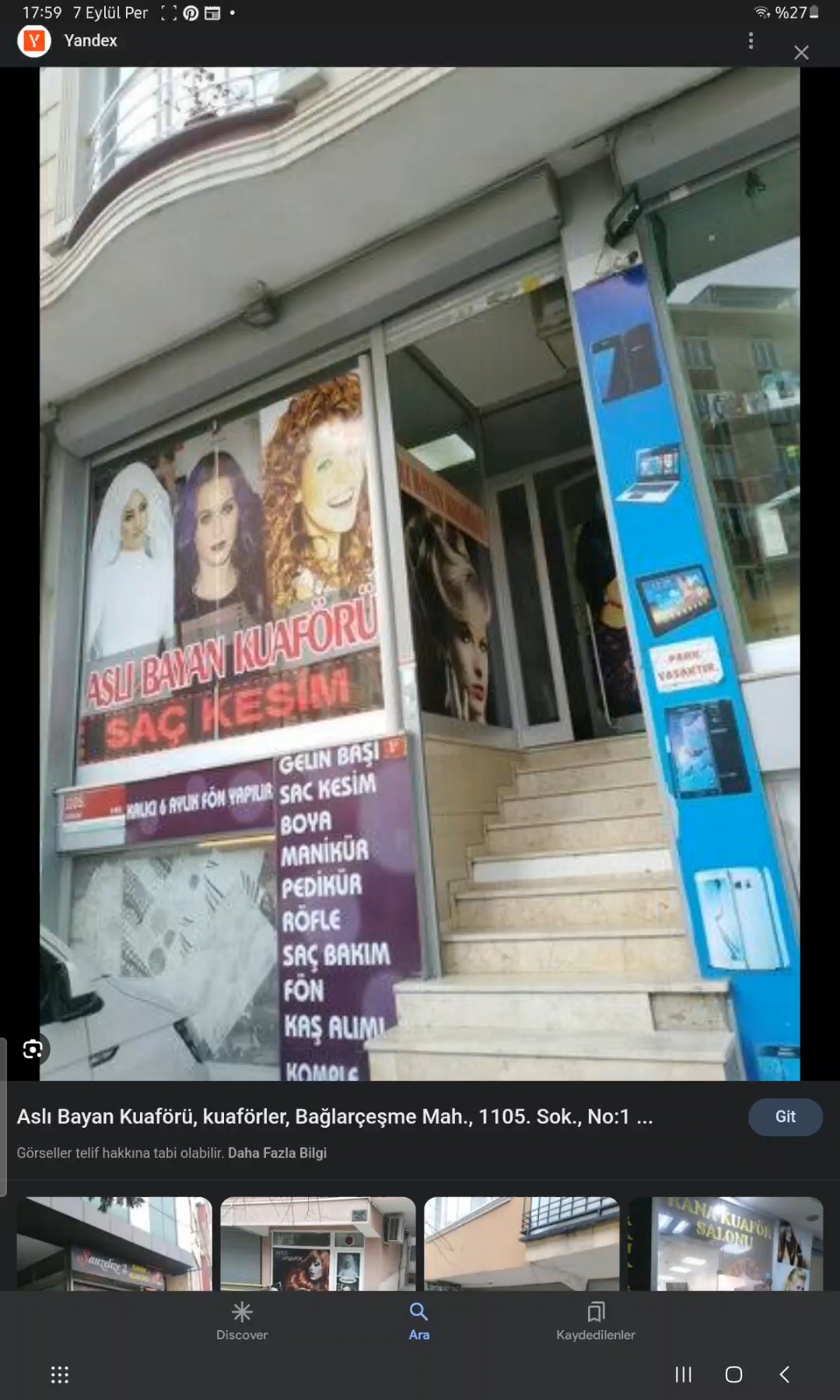Nurdinin mahalle kuaförüne yaptirdigi ayak tırnak