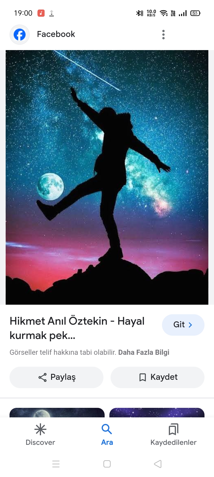 Bir mutluluk...