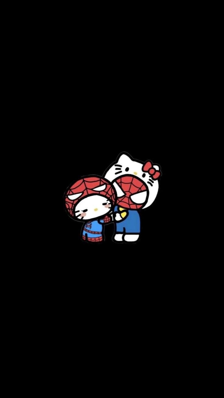 Spiderman & Hello Kitty